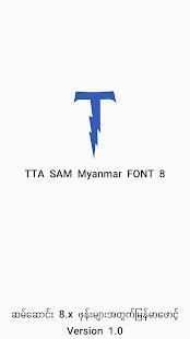 TTA SAM Myanmar Font 8 screenshot 6