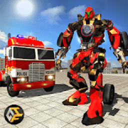 Police Robot Truck : Real Robot Transforming Game icon