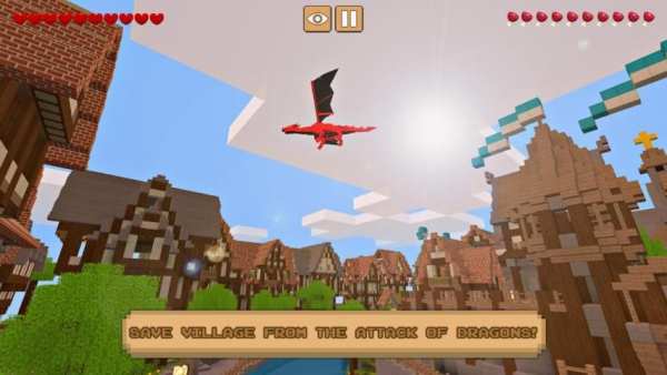 Dragon Craft - Medieval Village screenshot 2