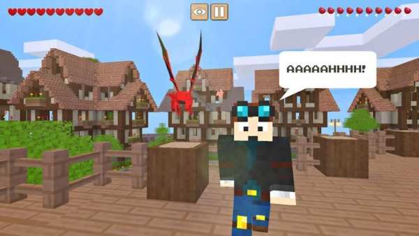 Dragon Craft - Medieval Village screenshot 1