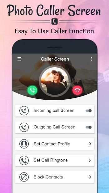 Photo Caller Screen – Caller ID screenshot 4