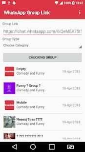 WhatsApp Group Links 2018 screenshot 1