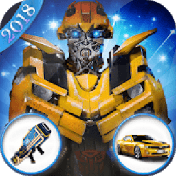 ikon BumbleBee Photo Editor Cyborg Robot transformer
