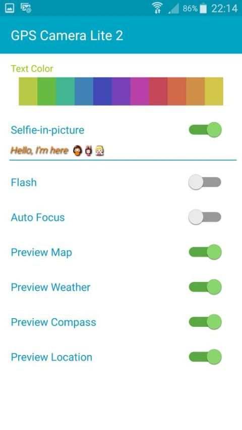 GPS Camera Lite 2 screenshot 6