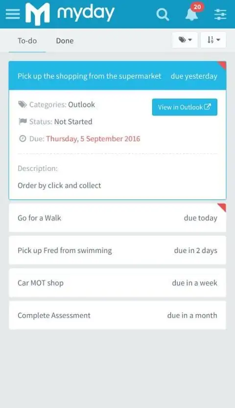 myday screenshot 2