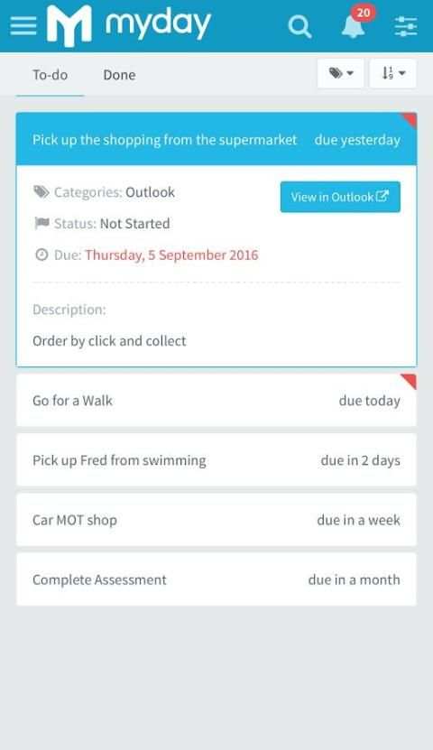 myday screenshot 2