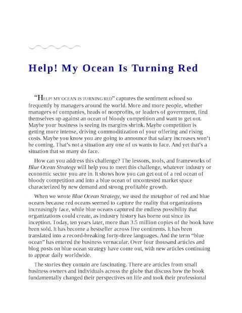 Blue Ocean Strategy screenshot 3