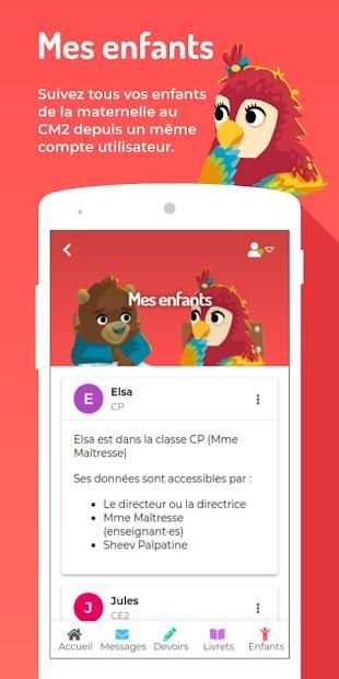 Educartable - Familles screenshot 1