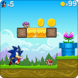 ikon Super Sonic World Dash Adventure