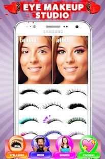 Eyelashes Photo Editor - Eye Makeup Studio screenshot 4