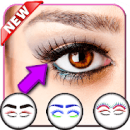 ikon Eyelashes Photo Editor - Eye Makeup Studio