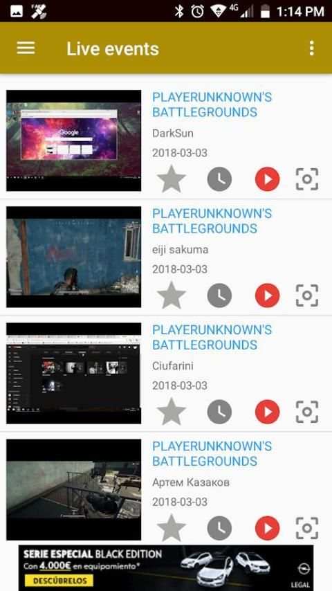 Videos of PUBG screenshot 1