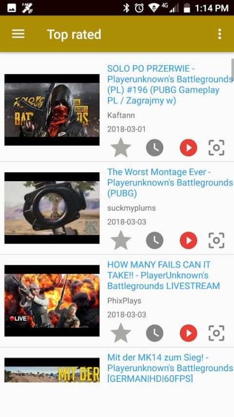 Videos of PUBG screenshot 2