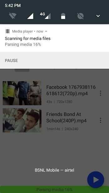 Media player स्क्रीनशॉट 6