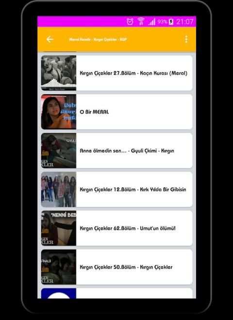 Meral Kendir - Kırgın Çiçekler Dizi Müziği screenshot 5