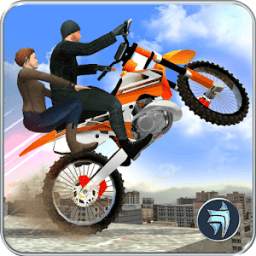 Extreme Rooftop Bike Rider Sim