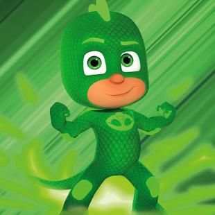 Green Pjmasks Car Racing screenshot 1
