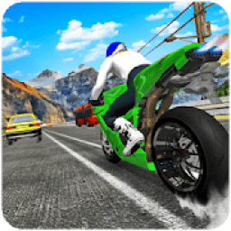 High Speed Moto: Highway Bike Racing Rider Game 3D आइकन