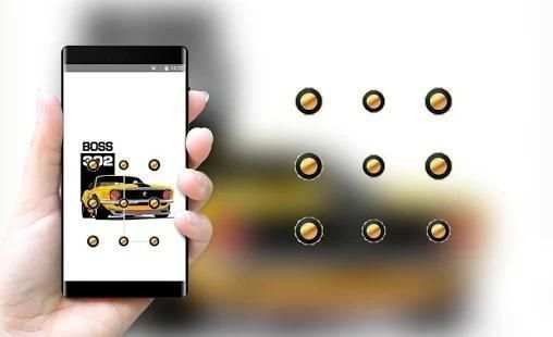 Hand painted yellow vintage racing car theme screenshot 1