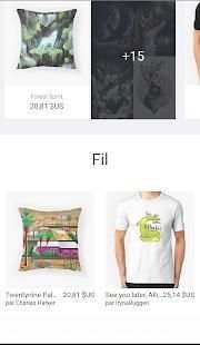 Redbubble screenshot 1