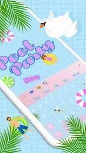 Cool Pool Party Keyboard screenshot 4