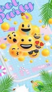 Cool Pool Party Keyboard screenshot 3