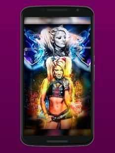 Alexis WWE Wallpaper WWE HD Live स्क्रीनशॉट 2