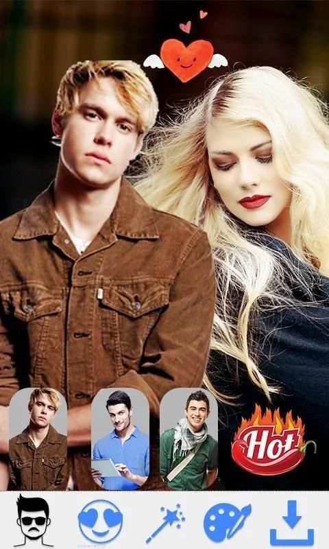 Boyfriend Photo Editor & Boyfriend Maker screenshot 2