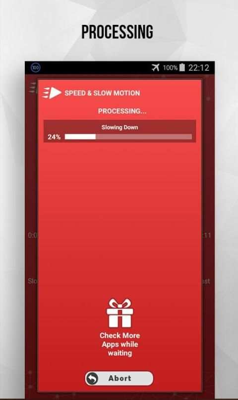 Speed and Slow Motion скриншот 2