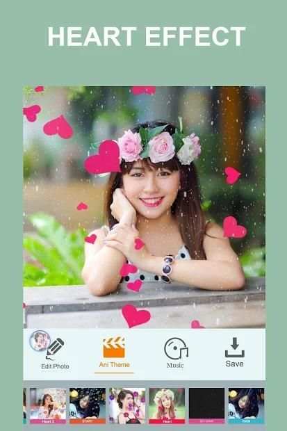 Heart Photo Effect Video Maker screenshot 3
