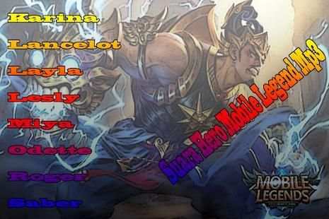 Suara Hero Mobile Legend Mp3 screenshot 2