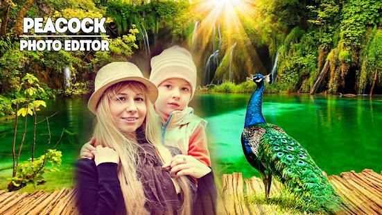 Peacock Photo Frames : Peacock Photo Editor HD screenshot 8