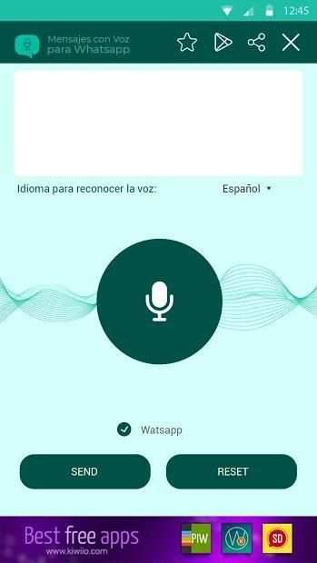 Sonido a texto para WhatsApp screenshot 1