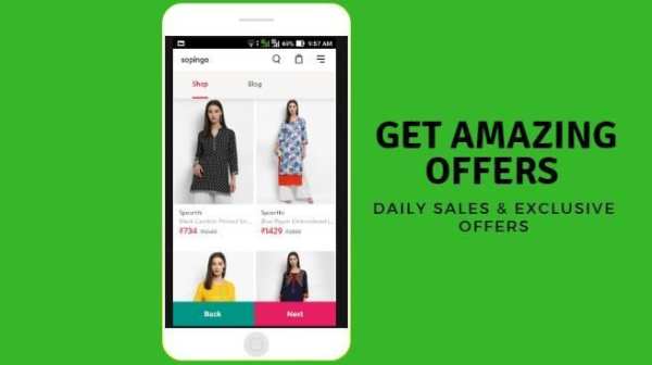 Sopingo Shop app screenshot 1