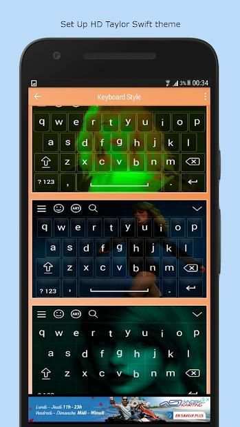 Keyboard App For Taylor Swift New 2018 screenshot 6