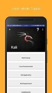 Kali linux (Learn kali) screenshot 5