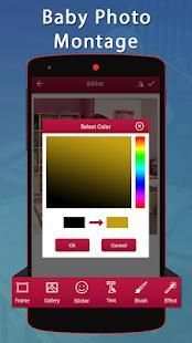 Baby Photo Montage screenshot 1