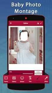 Baby Photo Montage screenshot 4