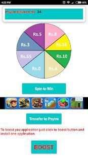 Spin and Win Paytm-Kingo screenshot 1