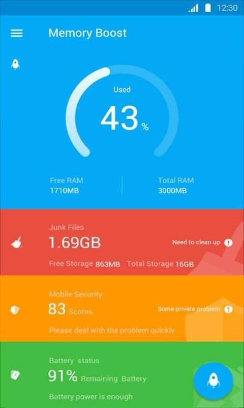Phone Cleaner: Fast Boost; Power save; Junk clean. screenshot 4