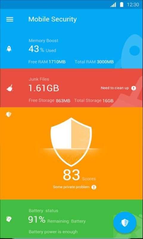 Phone Cleaner: Fast Boost; Power save; Junk clean. screenshot 2