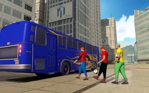 Luxury Football Bus Simulator Transport Manager screenshot 1