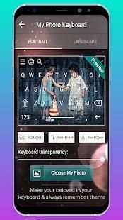 My Photo Keyboard - custom theme स्क्रीनशॉट 2
