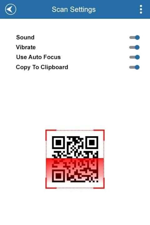 QR Code Scanner screenshot 1