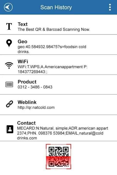 QR Code Scanner screenshot 2