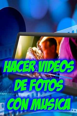 Hacer Vídeos de Fotos con Música Tutorial screenshot 5