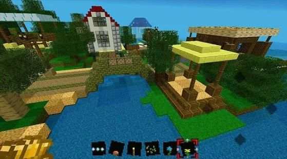 cube world craft : crafting and building screenshot 2