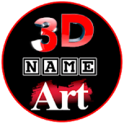 3D Name Art आइकन