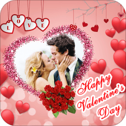 Love Photo Frame: Valentine Day Photo Frame आइकन