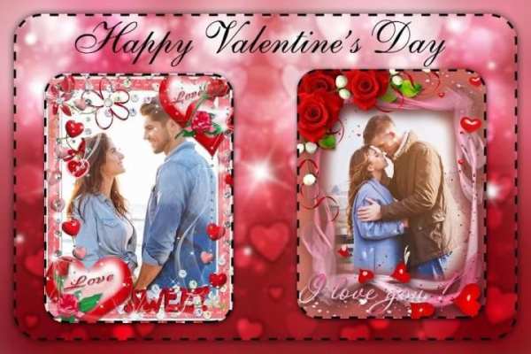 Love Photo Frame: Valentine Day Photo Frame screenshot 1